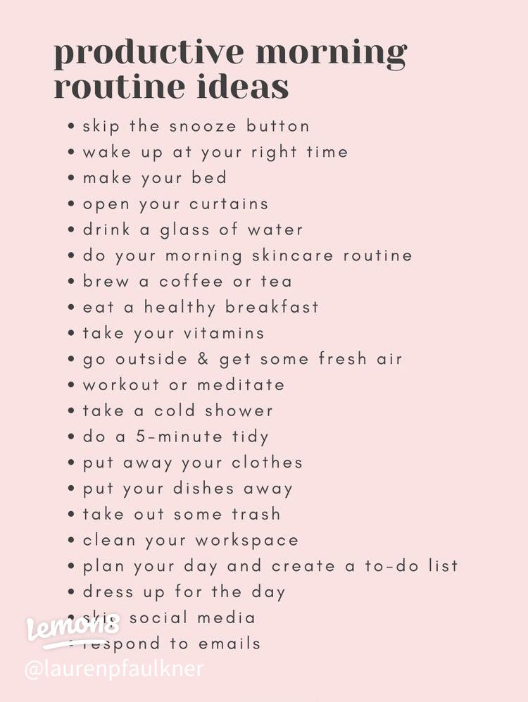 How my morning routines resonate deeply with both you and me, shaping our days with purpose and&nbsp;energy.